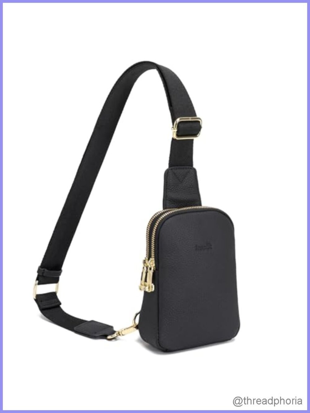 Genuine Leather Anti Theft Crossbody Sling Bag Travel Purse Women